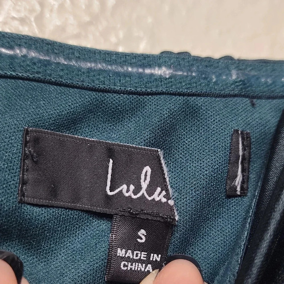 Lulus Memorable Entrance Emerald Green Strapless Satin Maxi Dress S Wedding - Picture 11 of 11